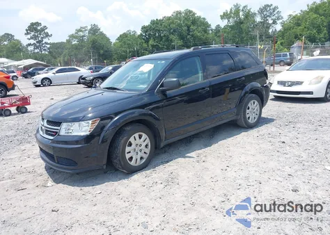 2018 Dodge Journey Se from USA, damaged, VIN 3C4PDCABXJT382966